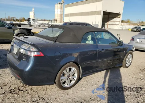 2008 Saab 9-3 Aero from USA, damaged, VIN YS3FH76U086008798